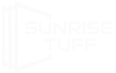 Sunrise Tuff Logo White